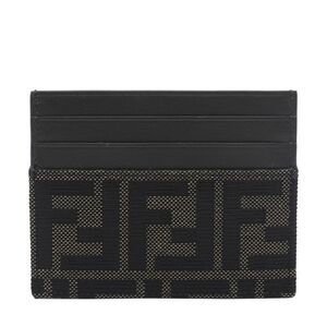 Fendi Men Ff Jacquard Cards Holder